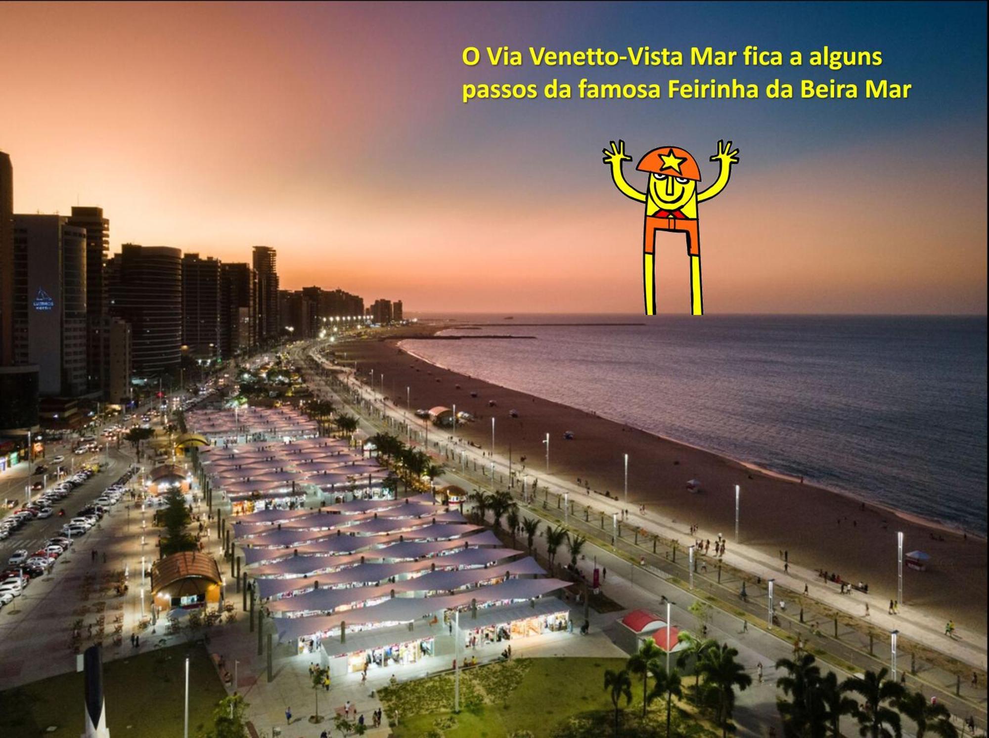 Via Venetto - Vista Mar Aparthotel ฟอร์ตาเลซา ภายนอก รูปภาพ